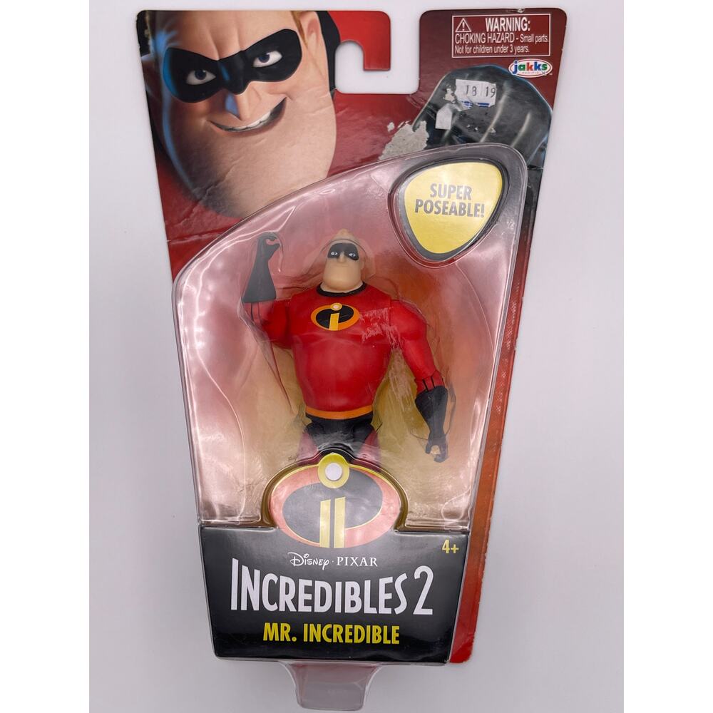 Disney Pixar Incredibles 2 - Mr. Incredible 4 inch Action Figure NEW